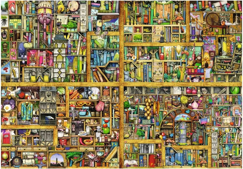 Puzzle 18000 La Libreria Magica XXL De Ravensburger