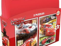 2X48 MALETA CARS ROJO