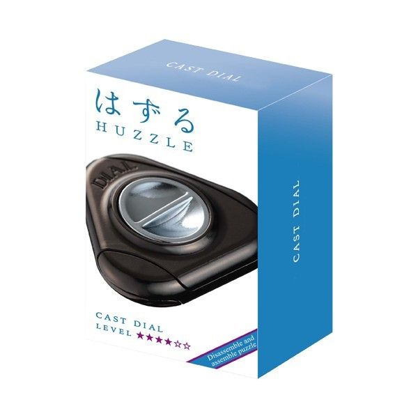 Hanayama Cast Puzzle Huzzle Diamante Fuso - Livello 1 - Puzzle Metallico Giapponese