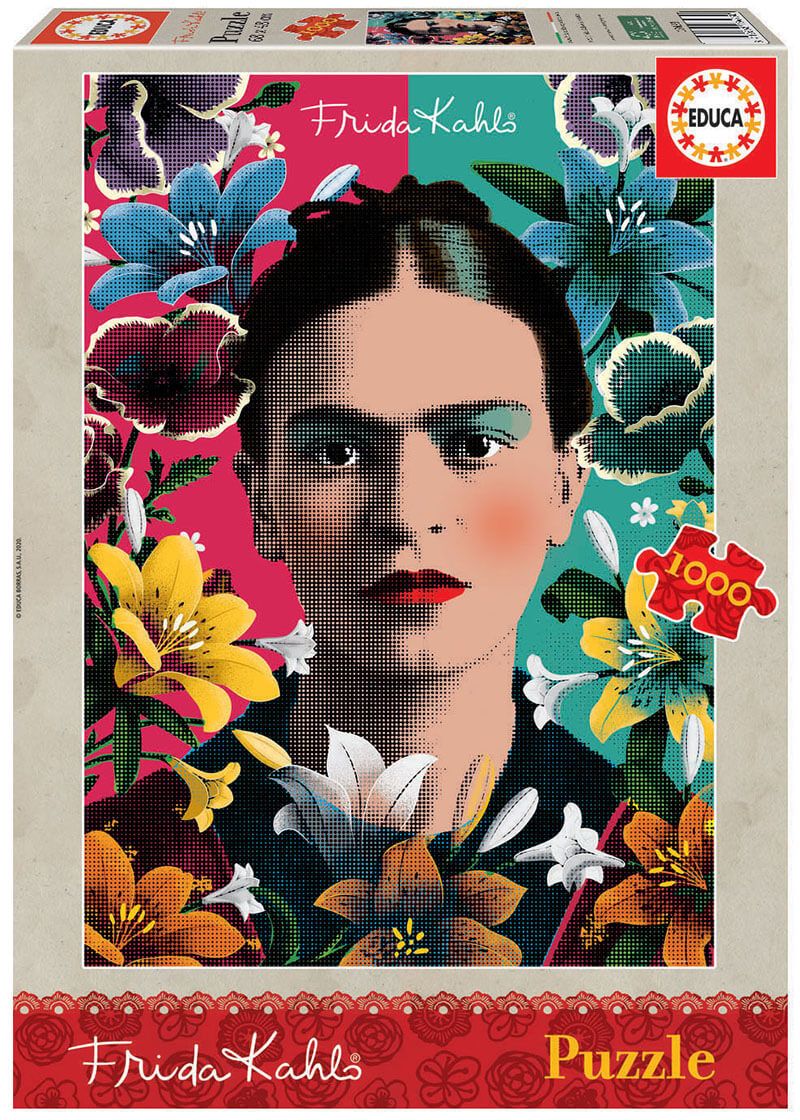 Puzzle 1000 Frida Kahlo De EDUCA