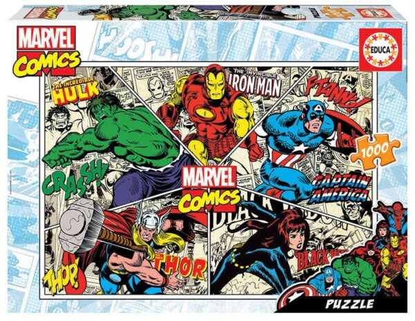 Puzzle 1000 Marvel Comics De EDUCA