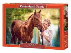 belleza y gentileza puzzle de nimales castorland 500 piezas