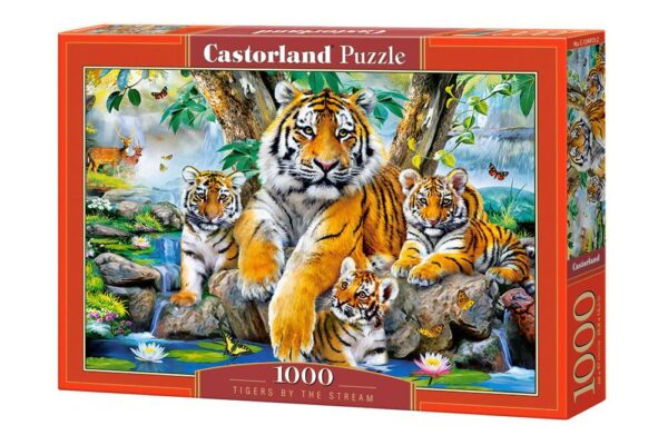 tigres Puzzle Castorland 1000 piezas.Ref 104413 puzzles tu me completas