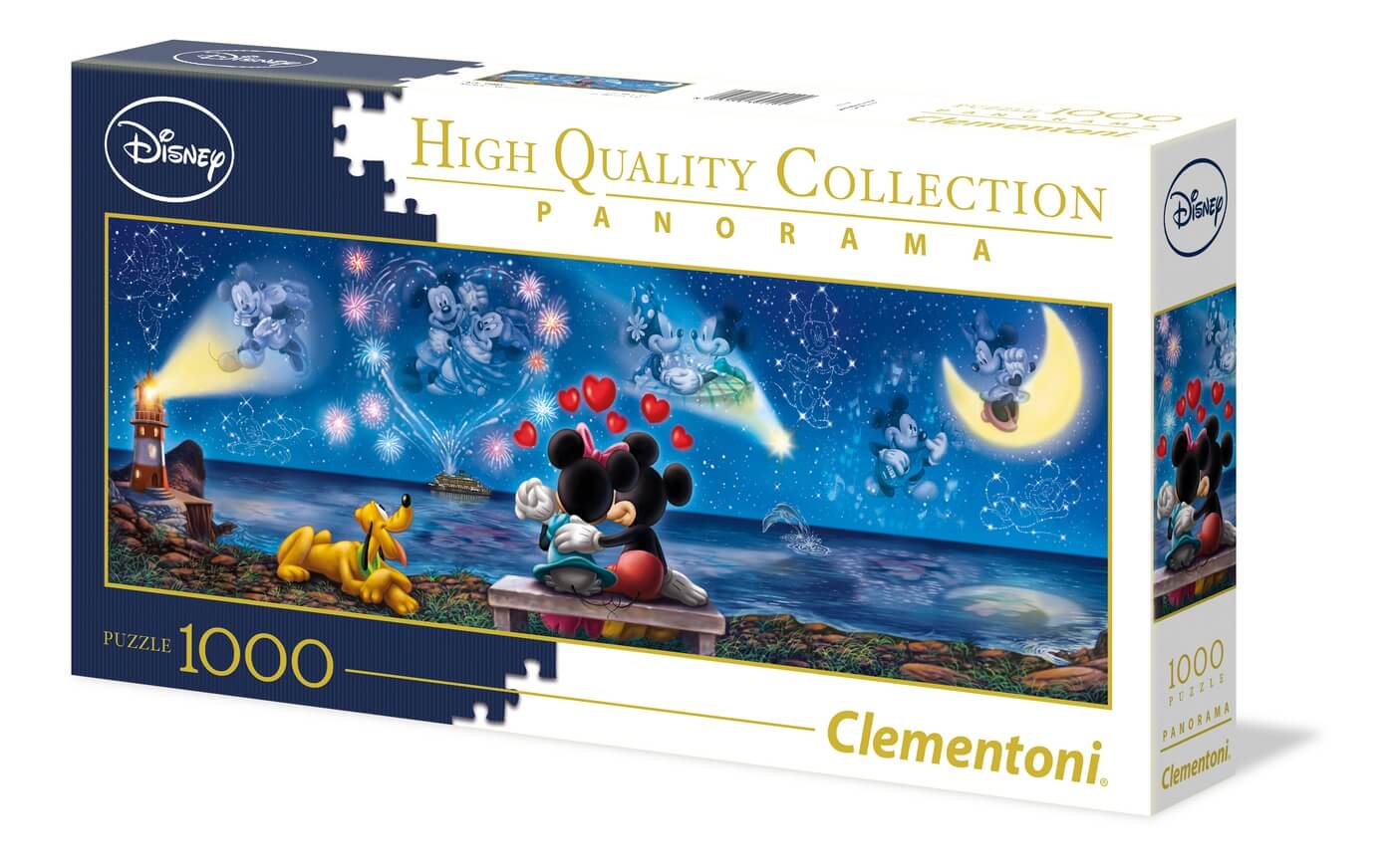 Puzzle Clementoni 1000 Piezas - Mickey & Minnie , Panorámico