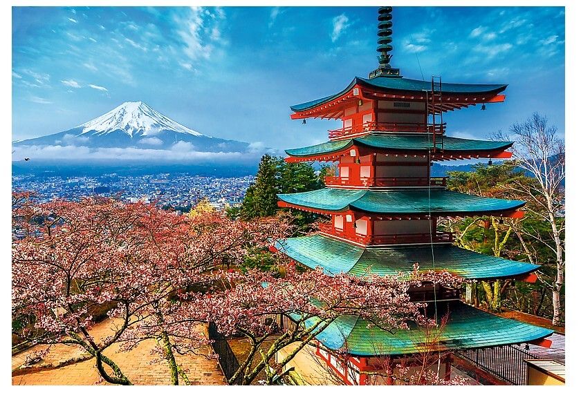 Educa Kids 2000 Onte Fuji Japón Puzzle – Yaxa Colobia