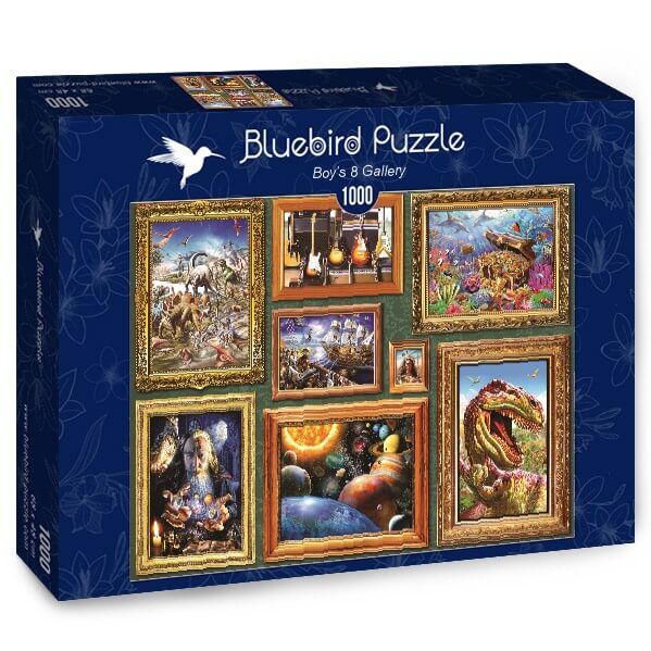 Puzzle 1000 Galería De BLUEBIRD En Puzzles Tu Me Completas