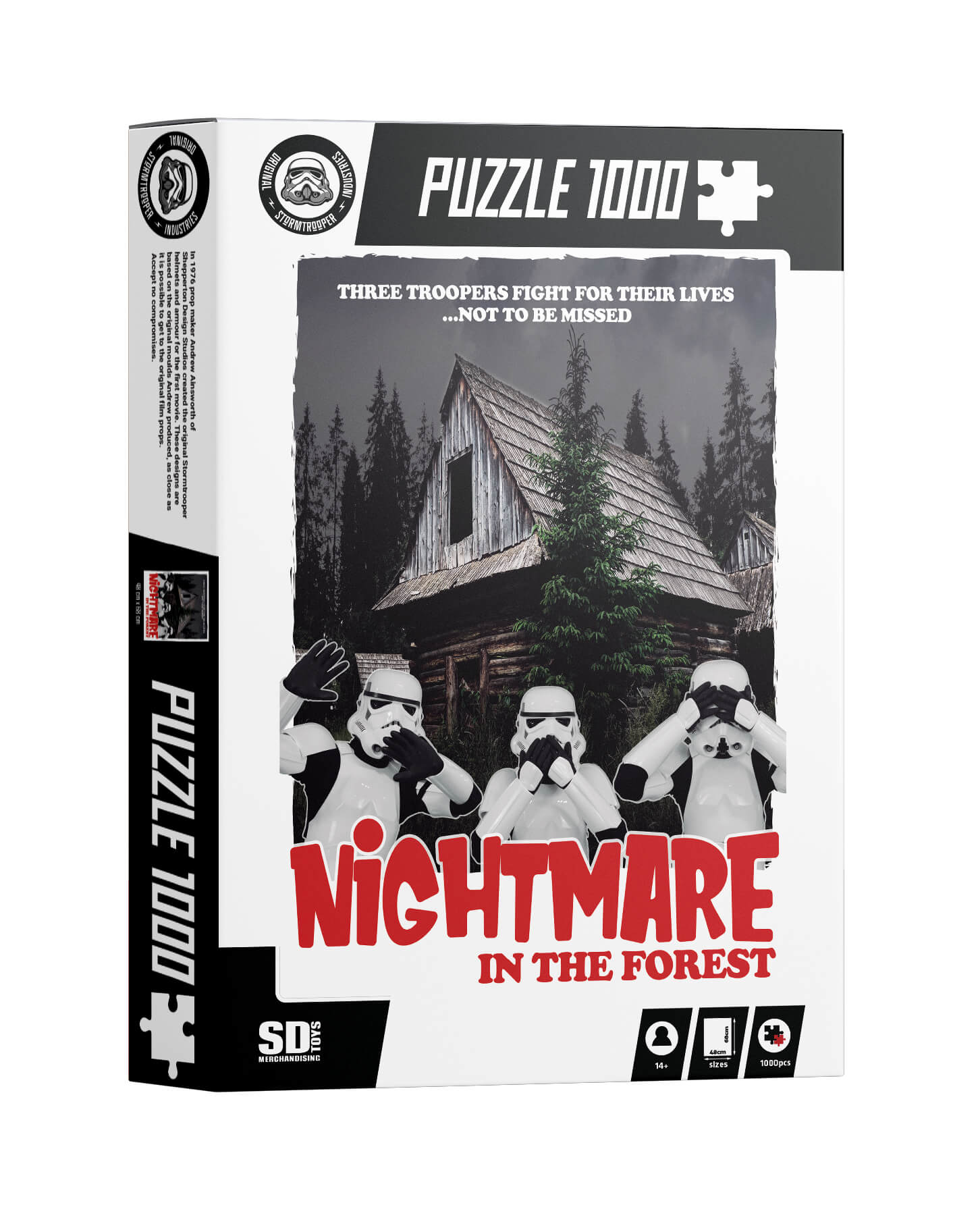 Clementoni Water Magic Puzzle Nightmare Before Christmas – 300 Teile, Für Kinder 9-12 Jahre