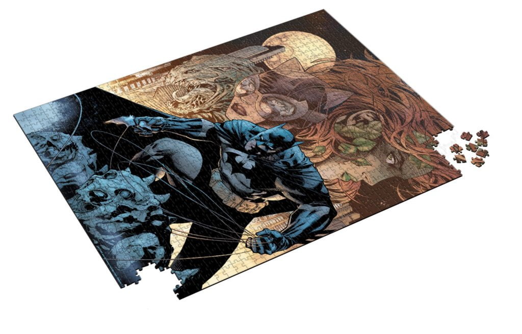 Batman Puzzle 160 Teile Für Kinder Ab 6 Jahren – Fertiges Bild 41 X 27,5 Cm, Aus Polen, Umweltfreundlich