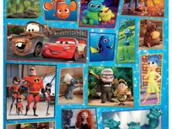puzzle 100 'piezas madera disney pixar