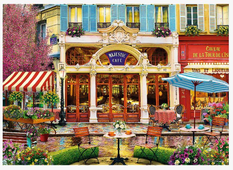 CafeteríaPuzzle 5 De TREFL En Puzzles Tu Me Completas