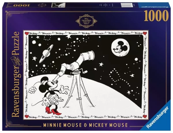 Puzzle 1000 Disney Vault: Minnie Y Mickey Sweeth