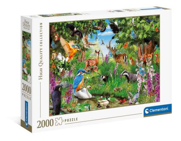 Puzzle 2000 Bosque Fantástico De CLEMENTONI