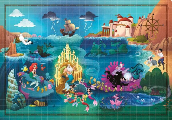 Puzzle 1000 La Sirenita De CLEMENTONI