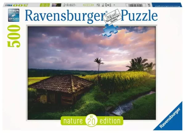 Puzzle 500 Campos De Arroz En Bali De RAVENSBURGER
