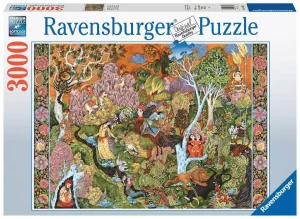 Puzzle 3000 Jardín De Los Signos Solares De RAVENSBURGER