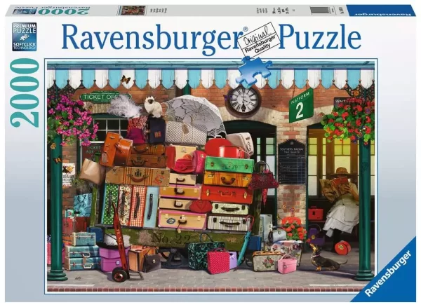 Puzzle 2000 Viajar Sin Equipaje De RAVENSBURGER