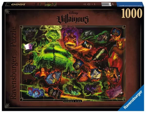 Puzzle 1000 Villanos: Horned King De RAVENSBURGER
