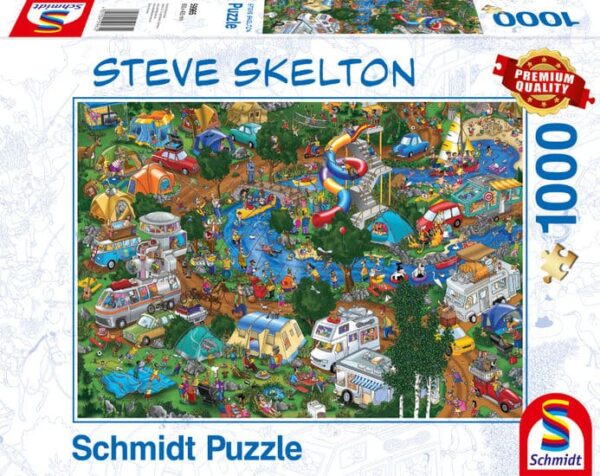 Puzzle 1000 Alejándose De Todo – Steve Skeleton De SCHMIDT