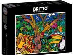 britto - puzzle-bluebird-romero-britto-amazonas-1000-piezas-referencia-90017-puzzlestumecompletas