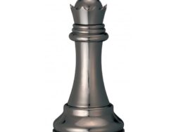 Cast Chess Ajedrez Caballo plateado