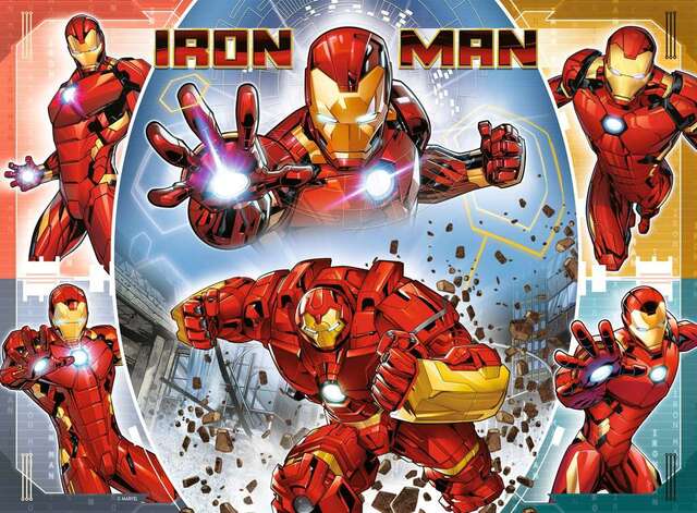 Puzzle Ravensburger Iron Man 100 Pieces