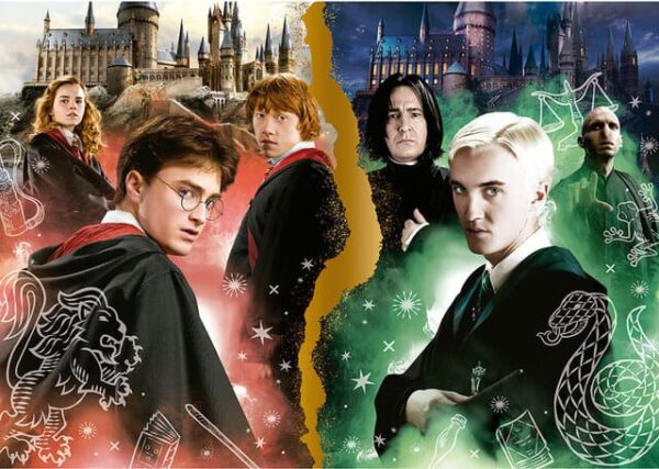 Educa Harry Potter Puzzle 1000 Pezzi Neon Fluorescent - Brilla Al Buio - 68x48 Cm + Colla FixPuzzle Inclusa