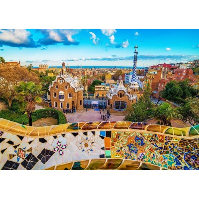 enjoy-puzzle-Vista desde el Parque Güell, Barcelona -1000-piezas-referencia-1056-puzzlestumecompletas enjoy-puzzle-Vista-desde-el-Parque-Guell-Barcelona-1000-piezas-referencia-1056
