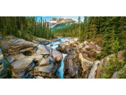 puzzle-castorland-Canon-Mistaya-Parque-Nacional-Banff-Canada-4000-piezas