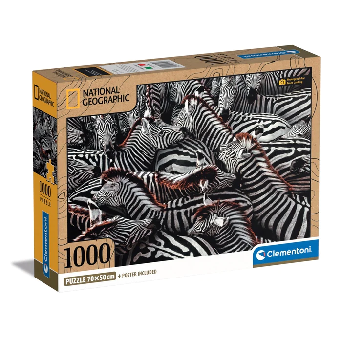 Clementoni National Geographic 1000-Piece Puzzle - Hubbard Glacier, 70x50 Cm, Made In Italy - View #6