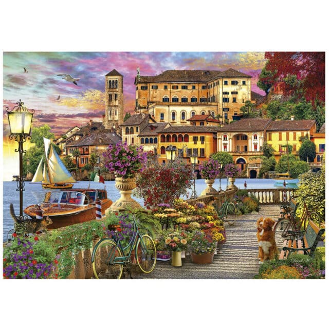 Puzzle 'Red Train In The Snow', 1500 Teile – Winterliche Motiv Für Puzzle-Fans