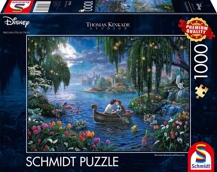 puzzle_schmidt_sirenita_y_el_principe_eric_thomas_kinkade_studios_1000_piezas_referencia_57370_puzzlestumecompletas