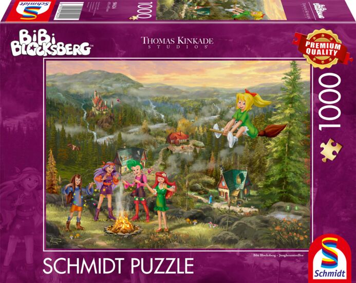 Schmidt Bibi Blocksberg 4 puzzle set (201868667) - .ee