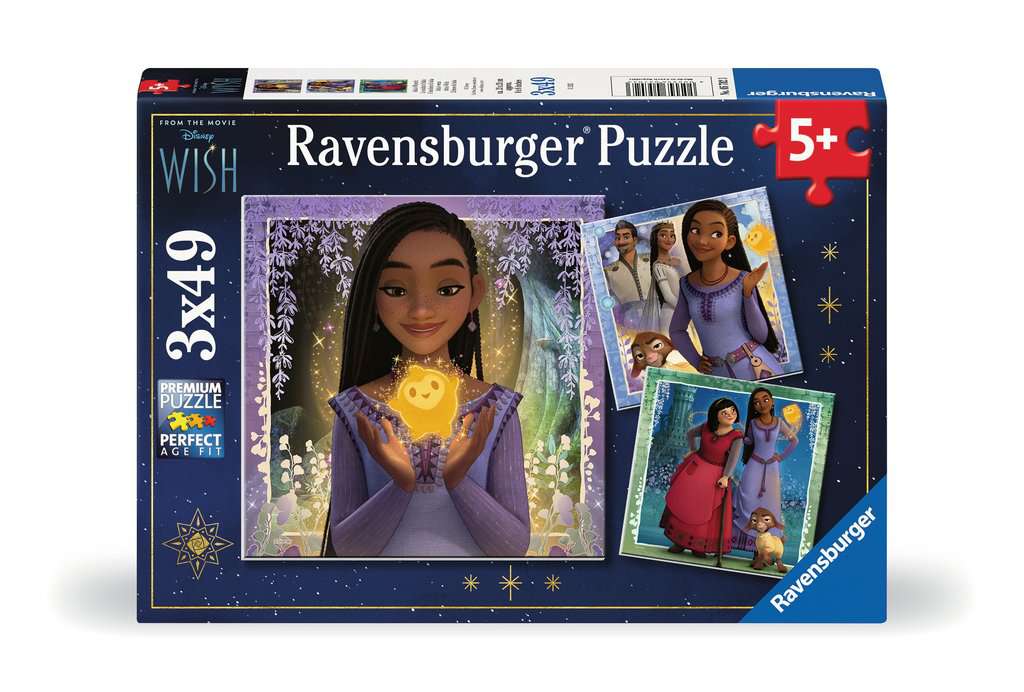 Puzzle 3 X 49 Disney Wish De RAVENSBURGER