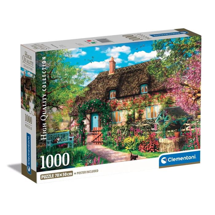 Puzzle 1000 Pièces Clementoni - Montgolfières Cappadoce - 70x50cm - Fabriqué En Italie