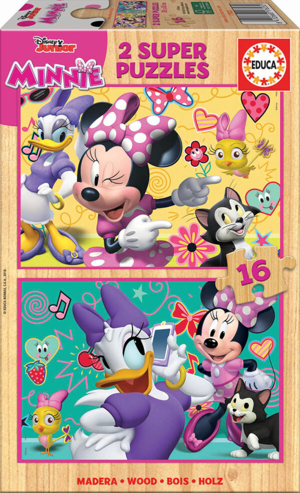 Minnie ayudantes felices