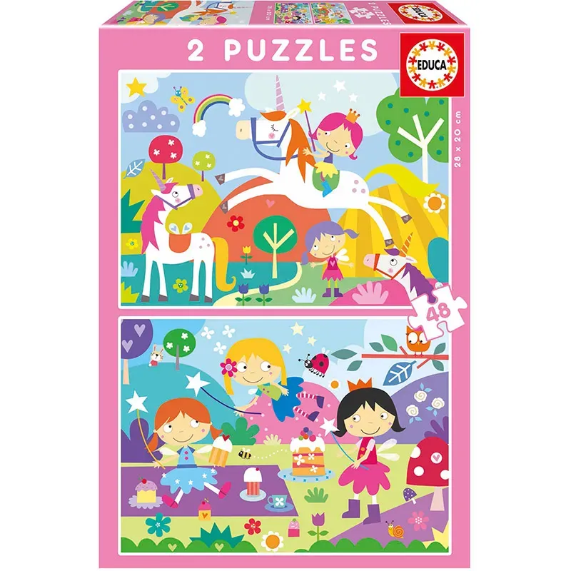 Promo Puzzle 2 X 20 Pièces Clementoni chez Carrefour
