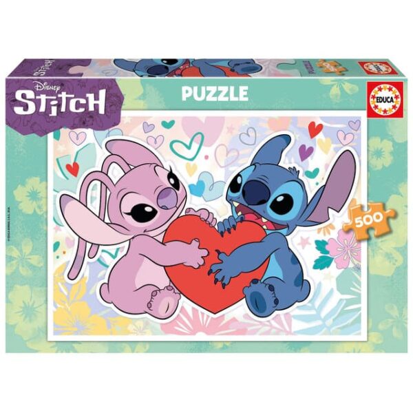 puzzle-educa-disney-stitch-2x100-piezas-referencia-19998