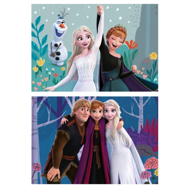 Puzzle 2 X 25 Frozen De EDUCA En Puzzles Tu Me Completas