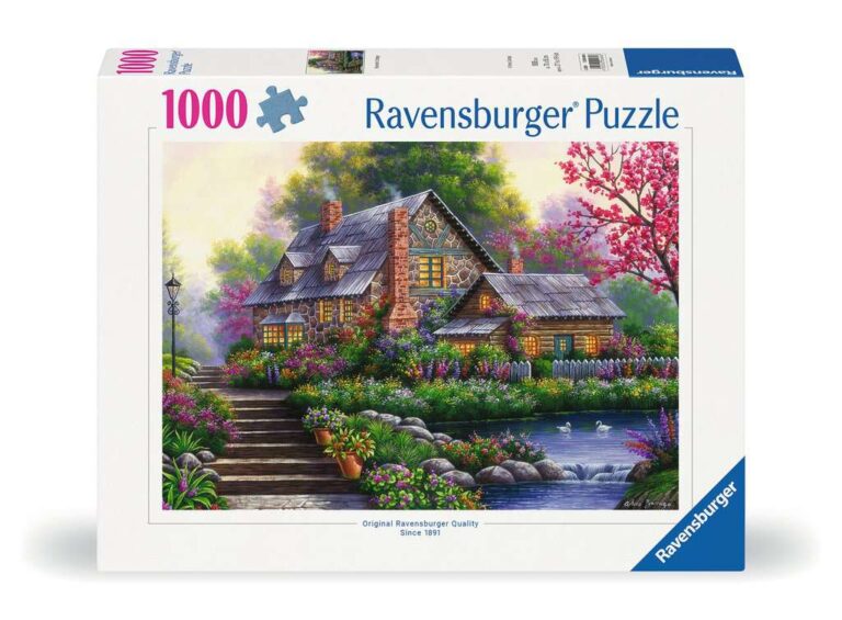 Puzzle 1000 Casa En La Naturaleza De RAVENSBURGER