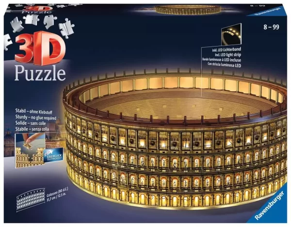 3D Coliseo Romano Night edition - Ref. 11148. Puzzle Ravensburger 3D