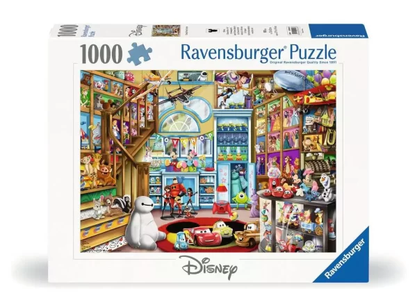 1000 Tienda de juguetes Disney Pixar - Ref. 00527. Puzzle Ravensburger 1000 piezas