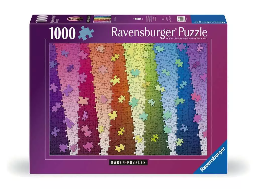 Puzzle 1000 Colors On Colors - Karen Puzzles