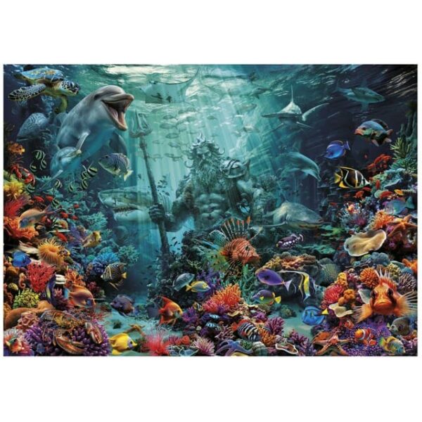 1000 Arrecife de coral Poseidón - Ref. 20174_1 Puzzle Educa 1000 piezas.