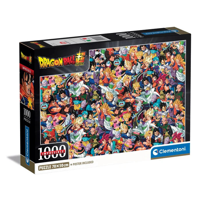Puzzle 1000 Impossible Dragon Ball De CLEMENTONI