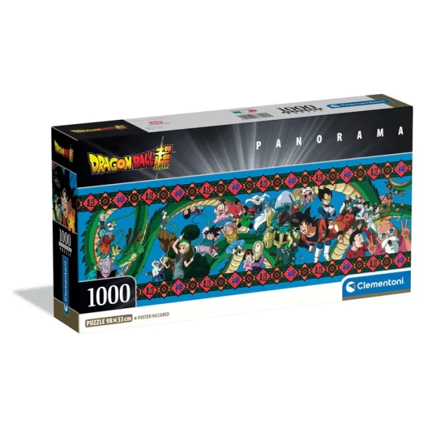 Puzzle 1000 Dragon Ball Panorámico De CLEMENTONI