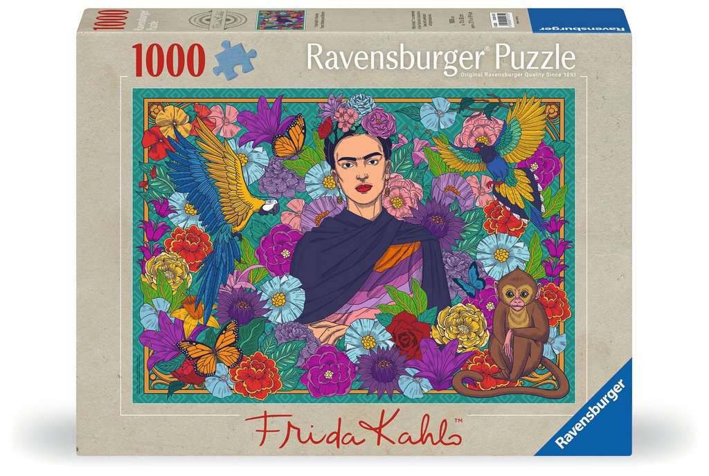 Puzzle 1000 Frida Kahlo De RAVENSBURGER En Puzzles Tu Me Completas
