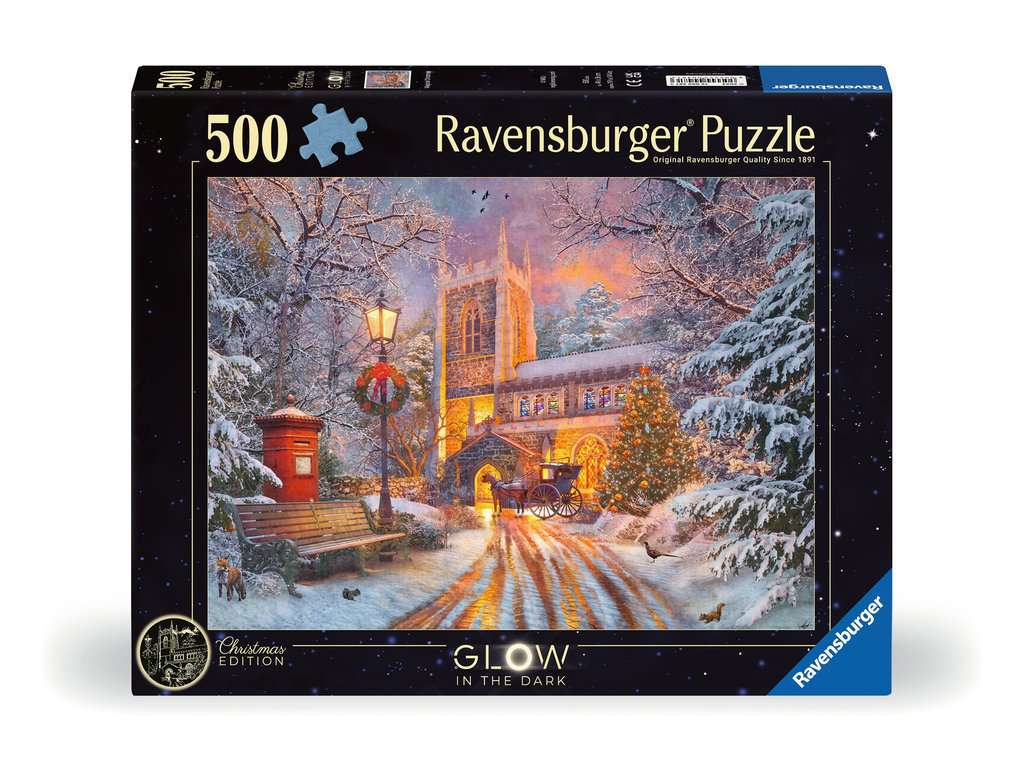 Puzzle 500 Navidad Brillante - Star Line De RAVENSBURGER En Puzzles Tu ...