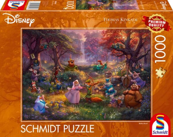 puzzle_schmidt_robin_hood_thomas_kinkade_studios_1000_piezas_referencia_58040