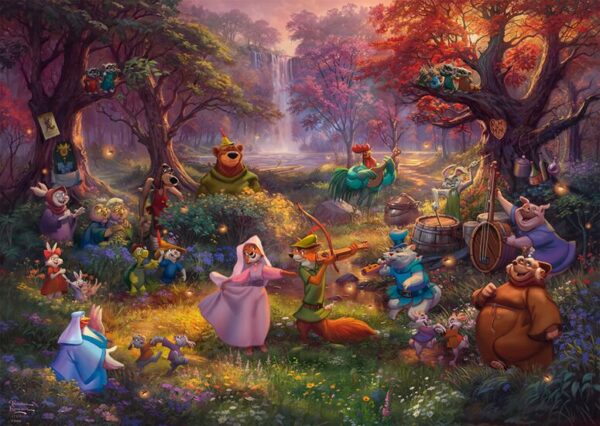 puzzle_schmidt_robin_hood_thomas_kinkade_studios_1000_piezas_referencia_58040